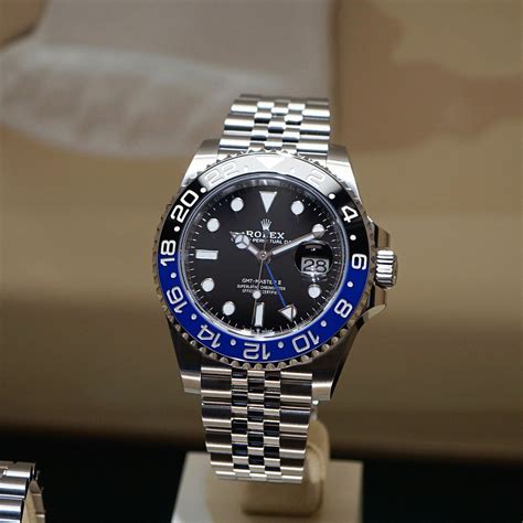 rolex gmt master 2 batman 2019 kaufen|gmt master 2 black bezel.